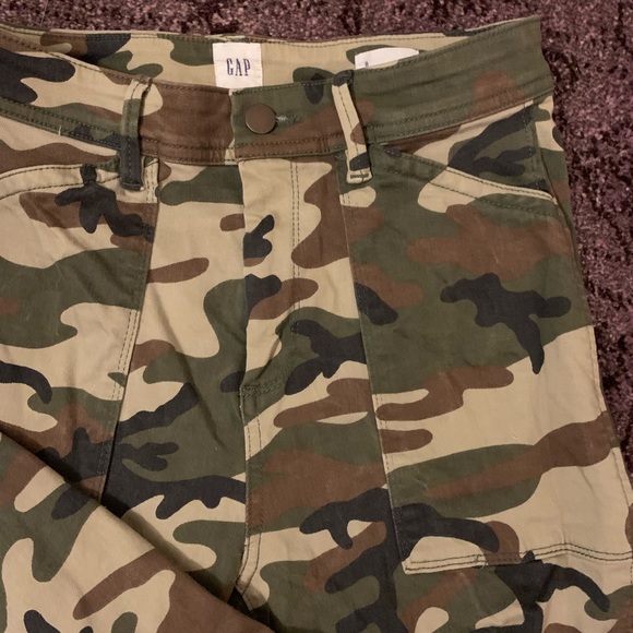 High Rise Skinny Cargo Pants - Picture 5 of 6